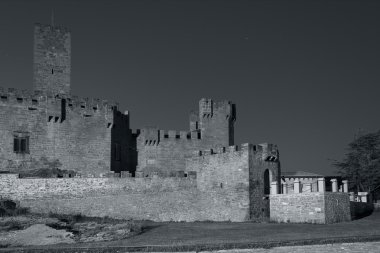 Javier´s Castle tonight, Navarra, Spain