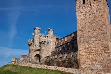 Castle, Tapınakçılar, ponferrada, leon, İspanya