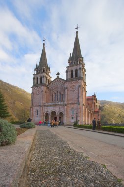 Katedral covadonga, asturias, İspanya
