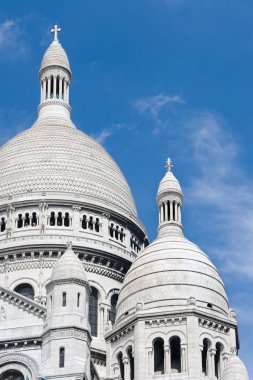 Sacre-Coeur in Montmartre, Paris, France clipart