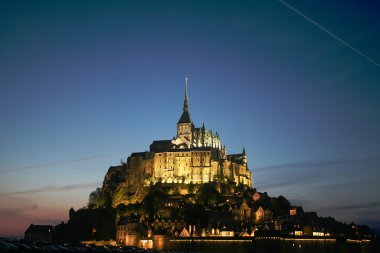 Mont St Michel, France clipart