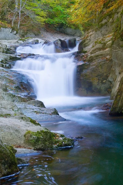 stock image Waterfall of the Cubo, Selva de Irati, Navarra, Spain