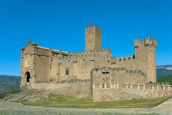 Slott av javier, navarra, Spanien — Stockfoto