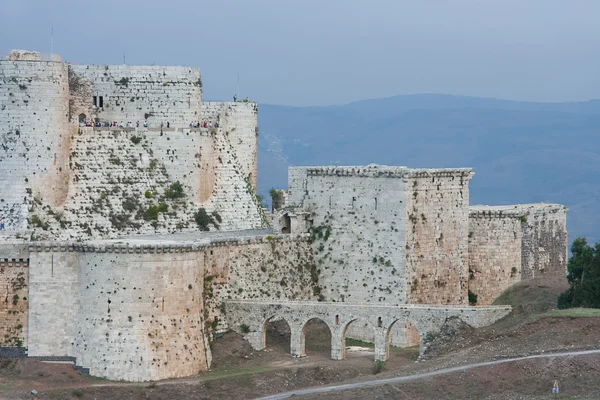 Castle of Crac de los Caballeros — Stock Photo, Image