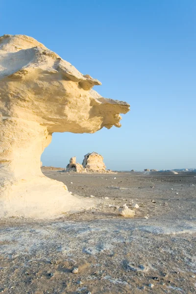 Útvary v bílé pouště farafra, egypt — Stock fotografie