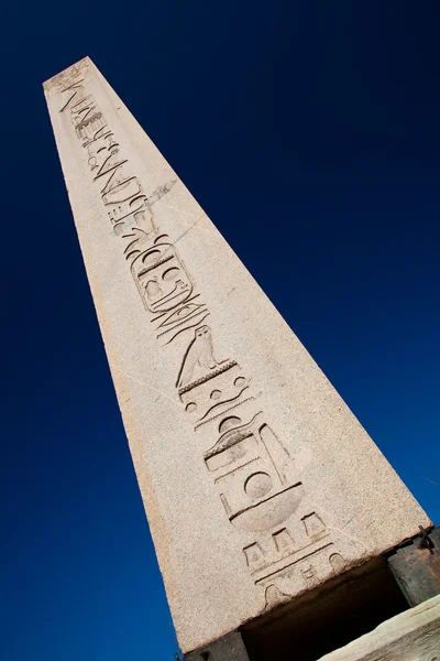 Obelisk van Theodosius, Istanbul, Turkije — Stockfoto