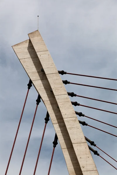 Detalhe da ponte em Leon, Castilla y Leon, Espanha — Fotografia de Stock