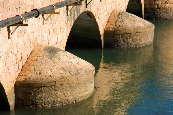 stock image Bridge in San Vicente de la Barquera