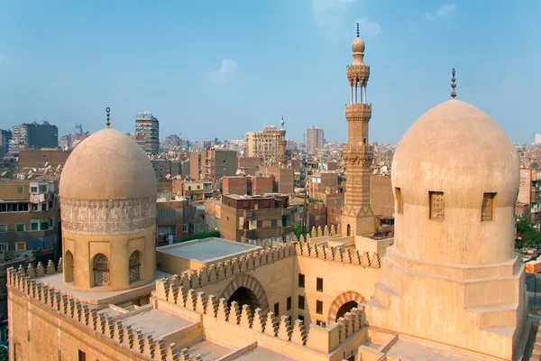 Moskén ibn tulun i cairo city, Egypten — Stockfoto