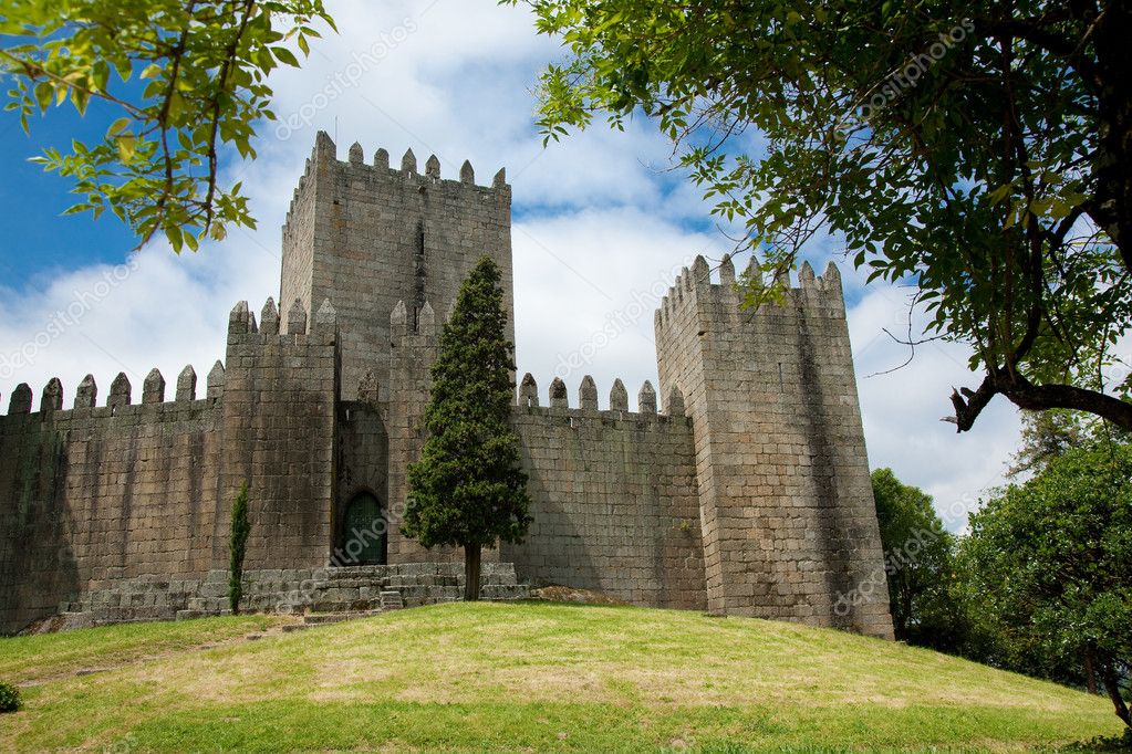 Vár a guimaraes, Portugália — Stock Fotó © javiergil #7956011