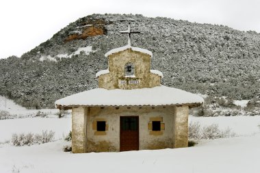 Hermitage san pantaleon de Loza, burgos, İspanya