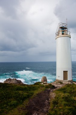 Lighthouse of Laxe, La Coruña, Galicia, Spain