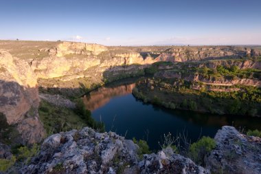 hoces del duraton, segovia, castilla y leon, İspanya