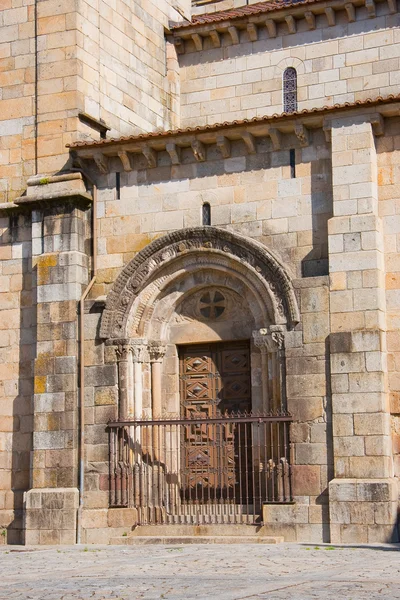 Door of the cathedral in Braga (Portugal) — Stock Photo, Image