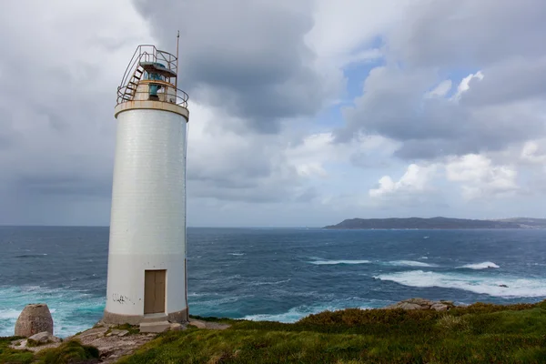 Lighthouse of Laxe, La Coruña, Galicia, Spain — стокове фото