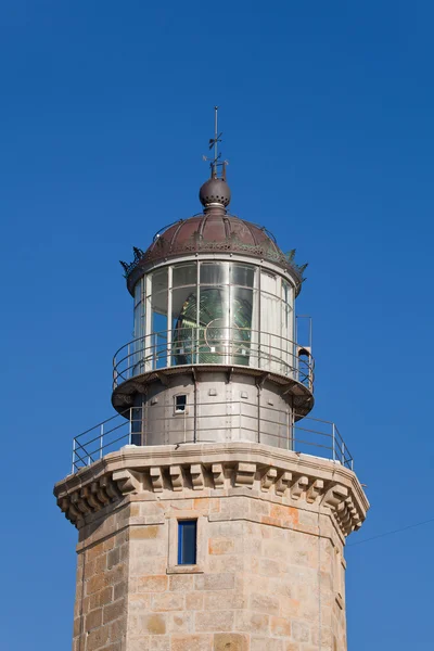 Latarnia morska w matxitxako, prowincji Vizcaya, Hiszpania — Zdjęcie stockowe