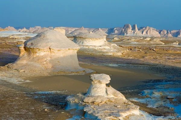 Formacje w białej pustyni, Egipt — Zdjęcie stockowe