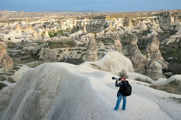 Fotografo a Capadocia, Turchia — Foto Stock