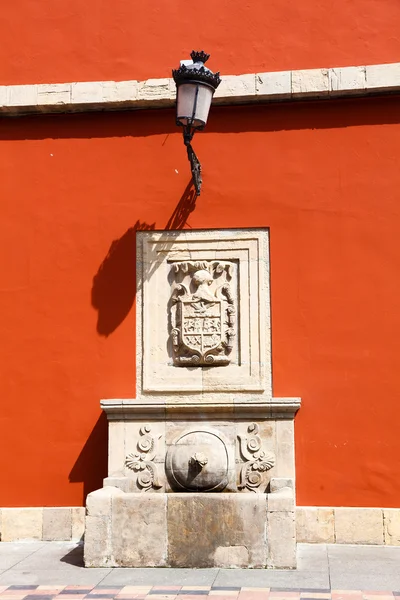 Fountain in Aviles, Asturias, Spain — Stock Photo, Image