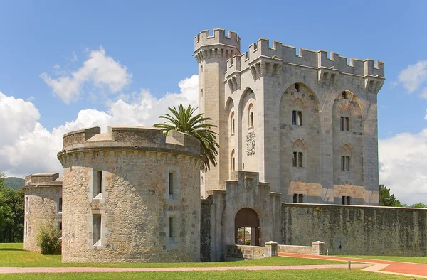 西班牙Bizkaia Arteaga城堡 — 图库照片