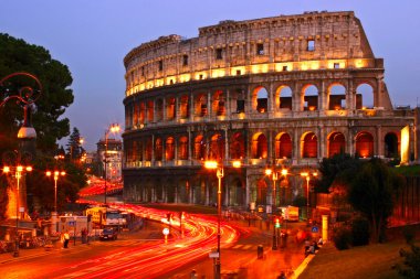 Colosseum, Rome, Italy clipart