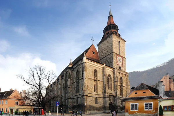 Чорний церкви, Брашов — стокове фото