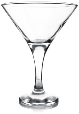 boş martini kokteyl cam