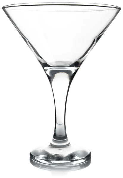 Lege martini cocktailglas — Stockfoto
