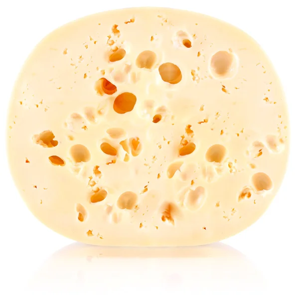 Meia cabeça de queijo — Fotografia de Stock