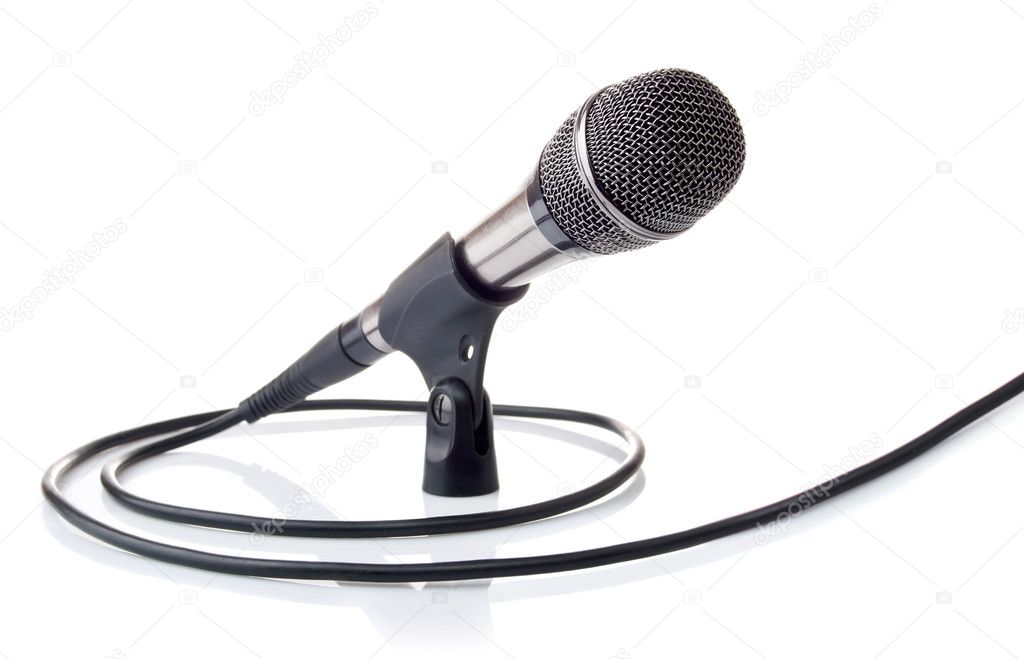 Microphone for voice recording