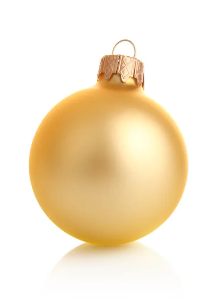 黄金のクリスマス飾り ロイヤリティフリーのストック写真