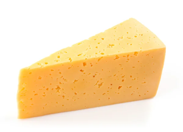 노란 치즈 조각 — 스톡 사진