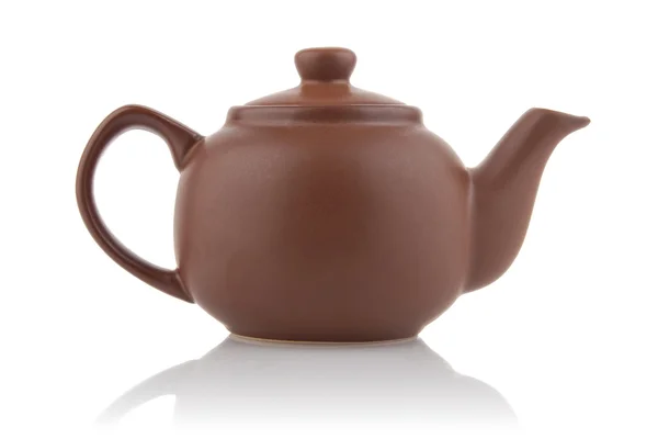 Керамічний чайник — стокове фото