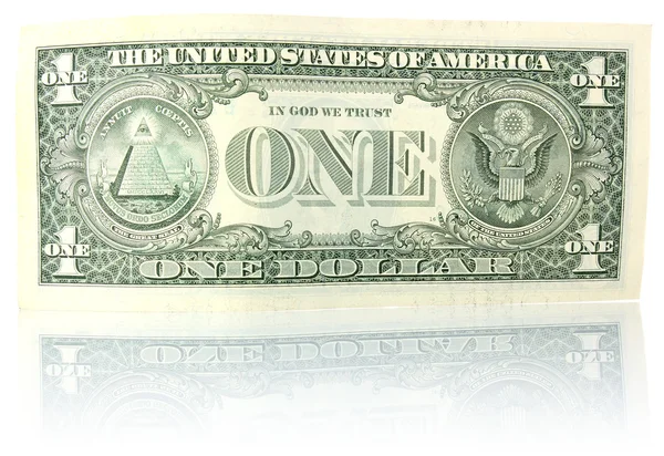 Jeden Dolar usa — Zdjęcie stockowe