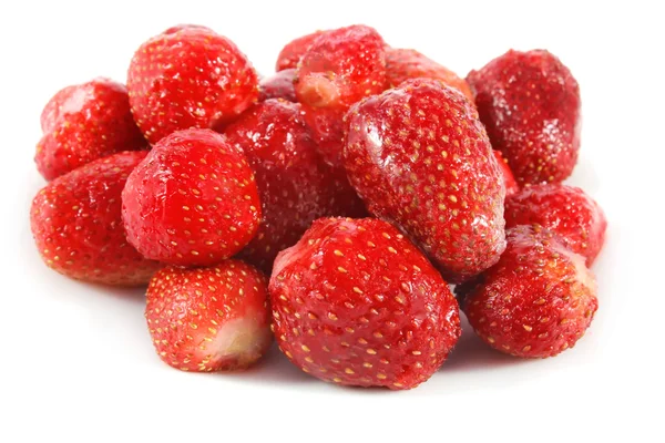冷冻草莓 — 图库照片