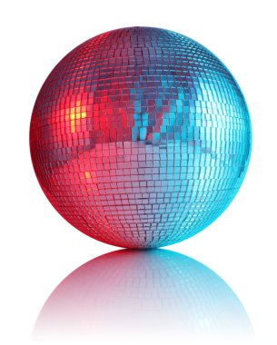 Ball for disco club clipart