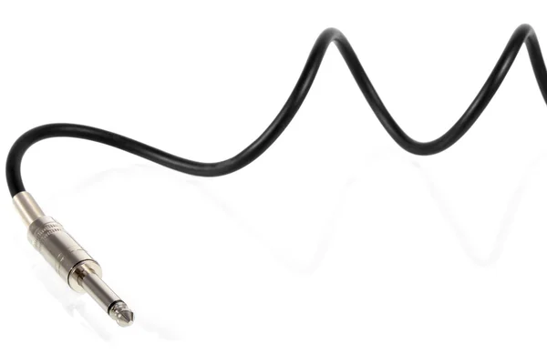 Jackplug with cable — Stock Photo, Image