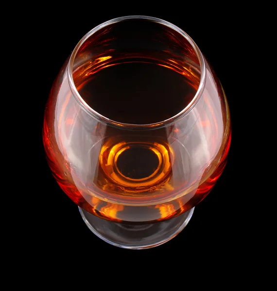 Goblet with cognac — Stock Photo, Image