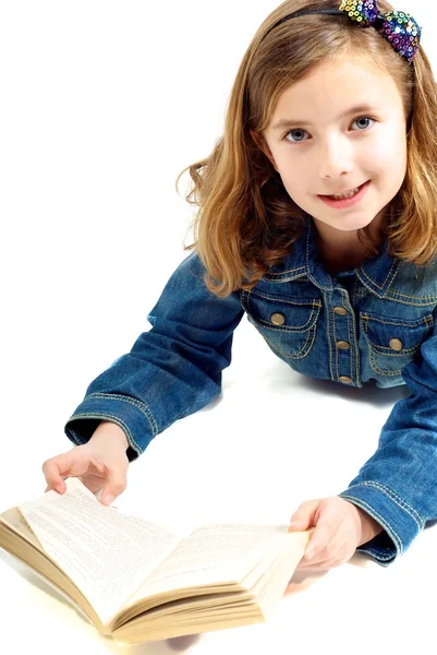 Girl Reading — Stock Photo, Image