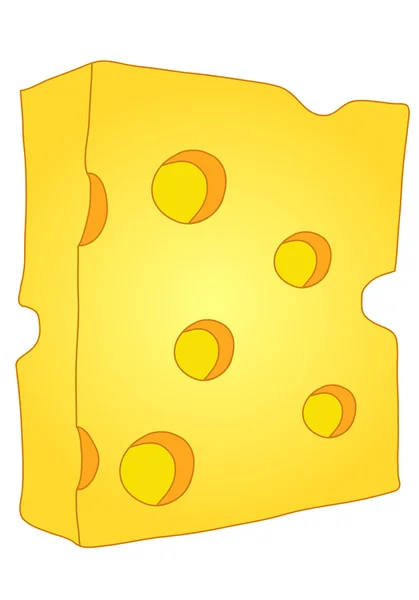 stock vector Cheese