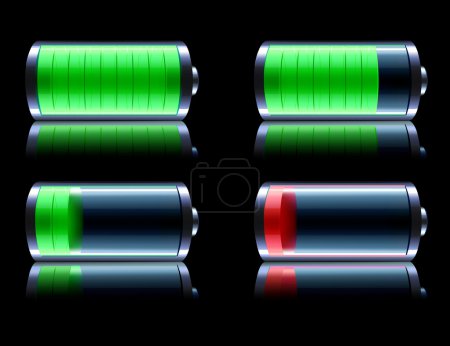 Batterie brillante 