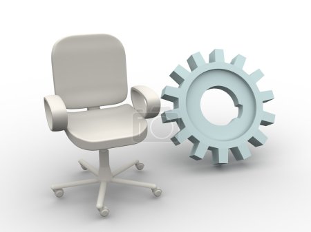 chaise de bureau .