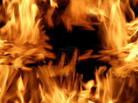 Flammes ou feu 