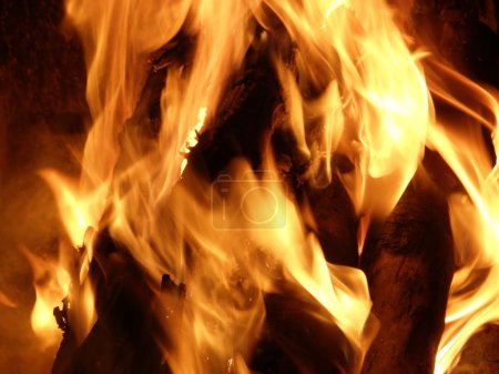 Flammes ou feu 