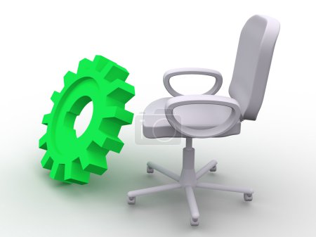 chaise de bureau .