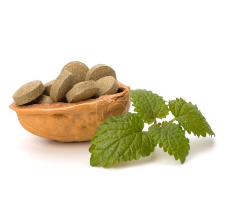 Pilules à base de plantes 