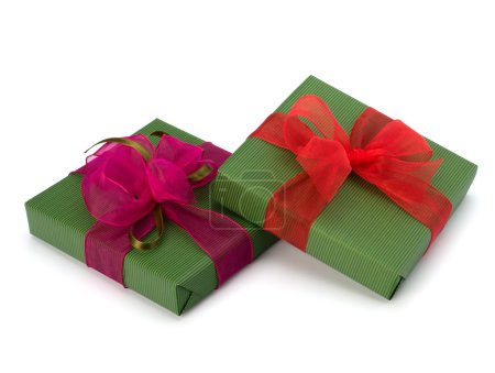 Boîte cadeau festive pile 