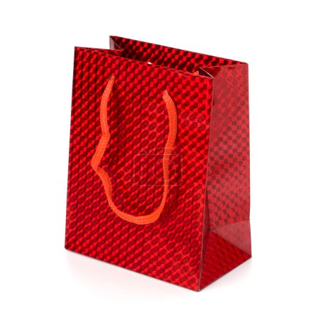 Sac cadeau festif brillant 