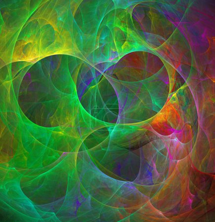 fond fractal abstrait
