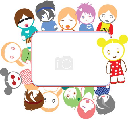 Couleur Emo Kids Frame 